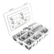 호스 밴드 조임 커넥터 연결 고압 클립 클램프 60pcs