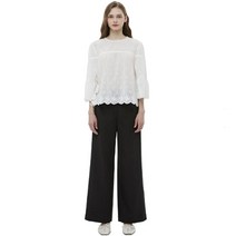 플라스틱아일랜드 와이드핏 기본 팬츠 (PP2WP465) 559773