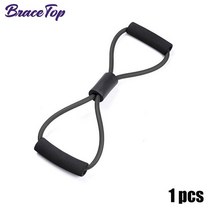 팔씨름 훈련 전완근 운동 악력 손목 요가 체육관 피트니스 저항 단어 가슴 확장기 로프 근육 고무 탄성 밴드 스포츠, 03 Black