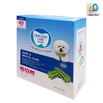 다이써 원데이케어 치석케어 건강한 관절 600g (15gx40개입) 1box 영양제 애견 개 강아지 간식 댕댕이 덴탈 껌, 웬데이케어 덴탈껌