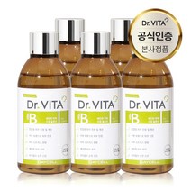 닥터비타 민감성피부 진정 유수분 밸런스 집중케어 비타민 B 스킨 토너 200ml, 5개