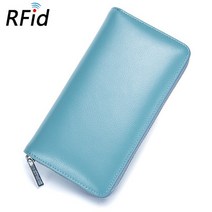 남자명품시계 Corfeiter- 가죽 RFID 차단 신용 카드 홀더 여행 여권 지갑 37