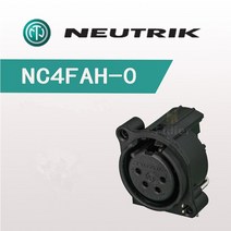 Neutrik NC4FAH0 네 코어 카논 밸런스 XLR 레벨 PCB 헤드폰 출력 소켓, 01 NC4FAH0