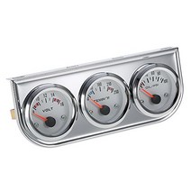3 in 1 Car Meter Auto Gauge（Voltmeter + Water Gauge + Oil Press Gauge) 2