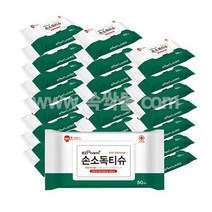 손소독티슈 이지팜 1BOX (50매*24팩), 50매, 24개