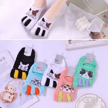 더캣발가락양말 기능성양말 여성발목양말 위생양말 교정양말 등산발가락양말 무좀양말 양말선물세트 박스포장