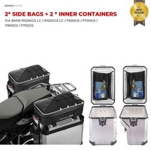 새로운 탑 백 R1250GS R1200GS LC R 1200GS 어드벤처 ADV F750GS F850GS 박스 패니어 케이스 수하물 가방, 2 Nets and 2 bags 2_CHINA