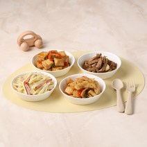 수미푸드몰 어린이 아이 반찬 세트 600g 4가지 돼지고기장조림+두부조림+쌀어묵볶음+감자채햄볶음