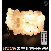 led트리전구 트리led전구 줄전등 와이어led 파티조명전등선 전선등 아이방led조명 led인테리어조명 줄조명, 고래Corp, 앵두100구10M(USB타입+리모컨)