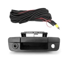 USTAR 테일게이트 핸들 카메라 백뷰 백업 주차 보조 카메라 닷지 램 1500 2500 3500 2009-2012 68044906AB 83202와 호환 블랙