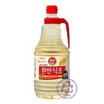 발효식초 발효 쌀식초 1.8L 냉면식초 다이어트 천연식초 현미 롯데 환만식초 식초 천연발효식초 발효초
