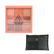 3CE 멀티 아이 컬러 팔레트 8.1g #비치뮤즈 BEACH MUSE + 메쉬 파우치