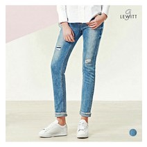 홈쇼핑HIT M톤 앵클 스트레이트 데님 팬츠