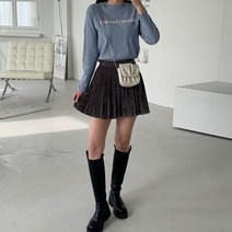 겟잇미 허게토 플리츠 데일리 밴딩 미니스커트