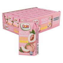 코스트코 Dole 피치 파라다이스 120ml x 32입 복숭아 주스, 1세트