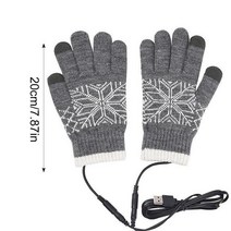 겨울히팅장갑 터치 스크린 온열 장갑 추운 날씨용 따뜻한 손 겨울 운동 산책용 여행 필수품