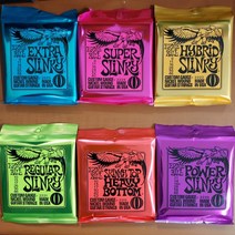 Ernie Ball - Nickel Wound 어니볼 일렉기타 스트링 008 009 010 011 (선택), 3. Hybrid 009-046