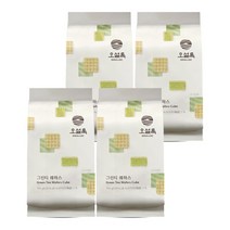 오설록 녹차간식세트(밀크스프레드 200GX2개 외 웨하스/와플/그린티랑드샤/비스킷/초콜릿바/아몬드볼 모음), 02 오설록 그린티웨하스 100gx4