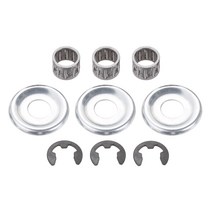 9pcs/3 세트 클러치 와셔 E 클립 니들 베어링 교체 STIHL MS170 MS180 MS210 MS230 MS250 MS 210 230 250 017 018 021 023 0, 한개옵션0