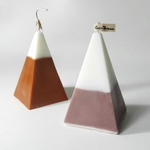 별님아씨 명가 사각뿔 필라 캔들 PC 몰드