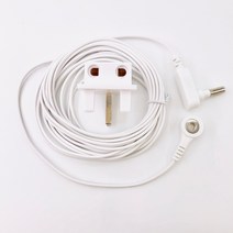 어싱매트 어싱매트리스커버 접지 케이블 영국 소켓 플러그 시트/접지 매트 용 코드 포함