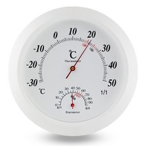 화성 원형 아날로그 온습도계 N-230 230x230x45mm, 쿠팡50억 1, 쿠팡50억 본상품선택