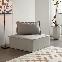 정사각형 소파 1인용 패브릭 엔틱 침대형 스윙 테이블, 75x75x34cm, O