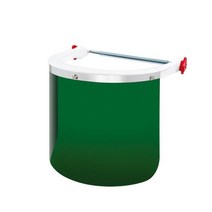 안전모 스프링 부착 강한 빛 차단 차광 보안면 작업 철공소 제철 벌목 용광로 제초 도장, OTOS 3