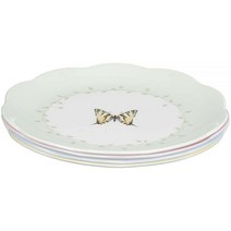 레녹스 Lenox 버터플라이 매도우 디저트 볼 그릇 세트 4피스 (806739), Plates