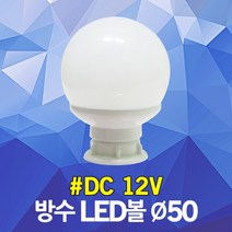 12V LED볼 50파이 방수 분장실 화장대 뷰티 연예인 거울 램프 전구 볼전구 볼램프 알전구 알램프 볼구 조명 LED볼전구 LED볼램프 LED볼구 LED알전구 LED알램프, 01. 12V LED볼 50파이 주광색