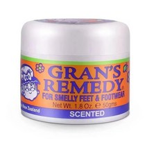 뉴질랜드 GRANS REMEDY 발냄새완화 쿨링파우더 오렌지향, 2개, 50g