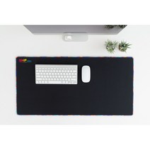 GHF 장패드 800 x 400 마우스장패드 손목 보호 대형 키보드 장 마우스패드, 1개, 레인보우 800 * 400
