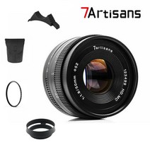 7artisans-50mm F1.8 수동 렌즈 캐논 EOS M 카메라 A7 A7II A7R 소니 E 마운트 후지 FX 매크로 MFT/ M4/3, [04] Canon EF-M