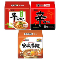 무파마탕면(4입)+신라면(5입)+안성탕면(5입), 무파마4+신5+안성5