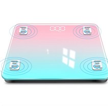 디지털 체중계 몸무게 측정기 정밀 LED 디스플레이 180KG 실내온도측정계, 예쁜 LED체중계