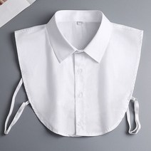 아이스조끼 여름조끼 등산 Men39S Fake Shirt Half Body Collar Professional Wear White Solid Color All-Match Sprin
