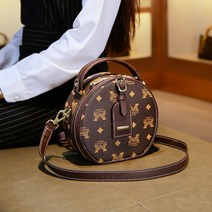 미니 라운드 크로스 숄더백 홍콩 가방 구매대행 여성 가방 패션 아이템 원터치