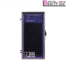 래쉬홀릭 벨벳 속눈썹 J컬 0.07 x 11 mm, 1개