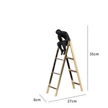 생각하는사람 인테리어 조각상 장식 오브제 생각 로댕 조각 포스트모던 사상가 작은 검은, 스타일 1