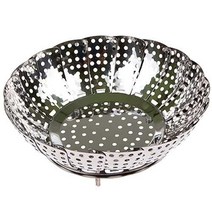 다인네 국내산 스텐 찜기 고구마찜기 꽃모양 삼발이찜기 소 중 대 특대, 소(약22cm)