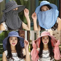 농모 햇빛 가리개 차단 모자 치마선햇 썬캡 농사모자