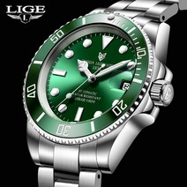 남자명품시계 새로운 패션 자동 시계 다이버 시계 100m 방수 스포츠 시계 남자예물시계