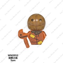[레고공식] 뉴 할로윈 페스티벌 공포 영화 캐릭터 미니 액션 피규어 블록 브릭 클래식 인형 모델 어린이 장난감 선물 신제품, [28] WM2052