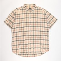 2781.빈폴 빈티지 체크패턴 반팔 남방셔츠/정품/남성