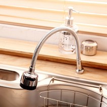 일음쇼핑^^m삼정크린마스터 주방용자바라 L형-절수형 L형 용품 샤워기 급수전 수도꼭지 절수형 보수 교체부품 코브라 부속품 호스 폽업 용자바일medi^^, ab^^선택없는