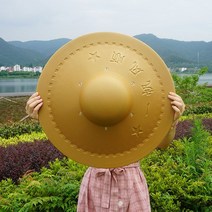 썬캡밀짚모자 여름 농민 전원 차를 따다 레쉬가드 삿갓 왕골모자 남성 여성 야외 농용대 처마 레인가드 속건 4217719812, 카키브라운