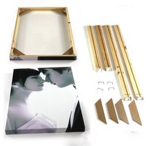 전자액자 디지털 스마트 액자 앨범 대형 나무 프레임 캔버스 그림 공장 DIY 벽 사진 터 Quadros De Parede, 23 width 240cm_10 height 120cm
