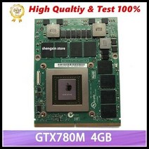 [해외] GTX780M GTX 780M GDDR5 4GB N14EGTXA2 디스플레이 그래픽 카드 M18X R2 R3 R4 M17X R4 R5 노트북, 상세내용표시