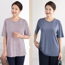 로즈맘 엄마옷 로즈맘 클레오파트라보석티셔츠