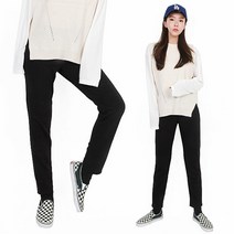 에이치스타일 PD 밍크팬츠 밴딩바지 슬랙스 융 기모